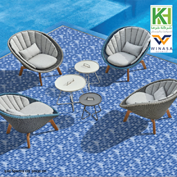 Show details for Indian Mosaic ceramic pools tile 30x30cm Spectra129 Picture of Indian Mosaic ceramic pools tile 30x30cm Spectra129